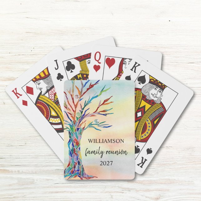 Wiedersehen Classic Playing Cards der Family Tree Spielkarten (Von Creator hochgeladen)