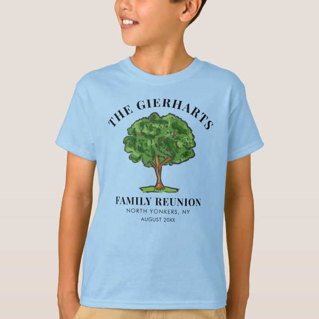 Wiedersehen-Cousin für Stammbaum-Stammfamilien T-Shirt (Vorderseite)