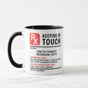 Wiedersehen Custom Coffee Prescription Family Tasse