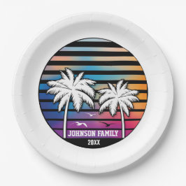 Wiedersehen Custom Cruise Vacation Pappteller