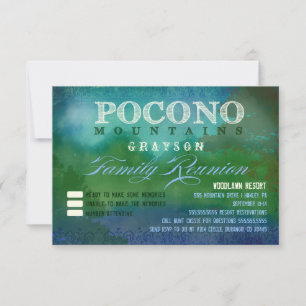 Wiedersehen der POCONOS-Familie Einladung