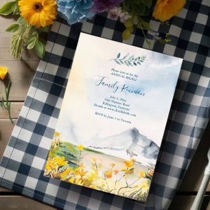 Wiedersehen der Wasserfarbengebirge Einladung