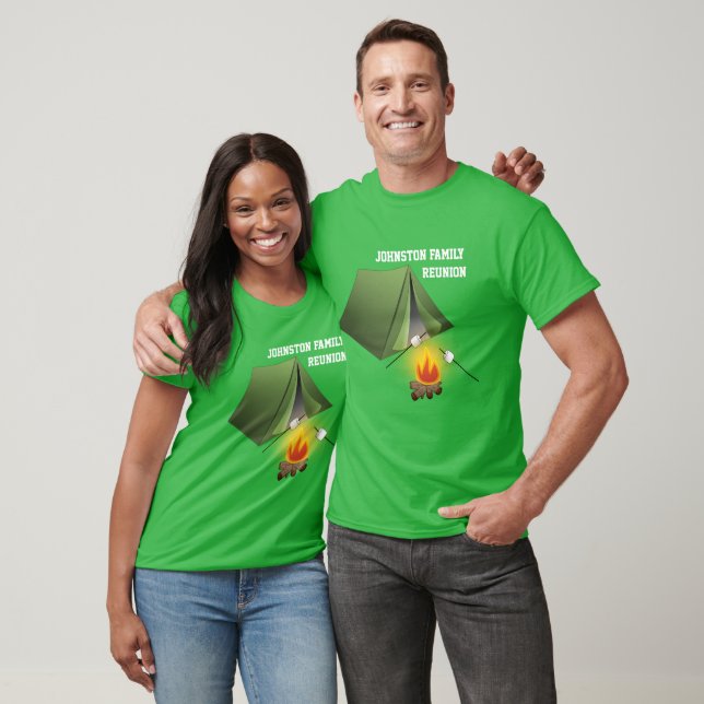 Wiedersehen der Zelt- und Campfire-Familie T-Shirt (Unisex)