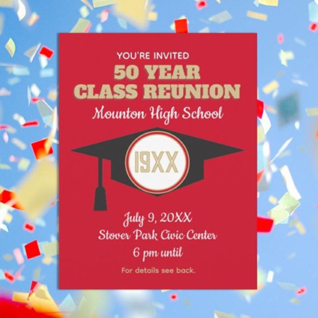 Wiedersehen Einladen! Benutzerdefinierte Klasse Wi Einladung (Von Creator hochgeladen)