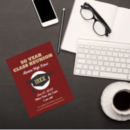 Wiedersehen Einladen! Benutzerdefinierte Klasse Wi Postkarte