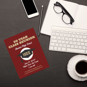 Wiedersehen Einladen! Benutzerdefinierte Klasse Wi Postkarte