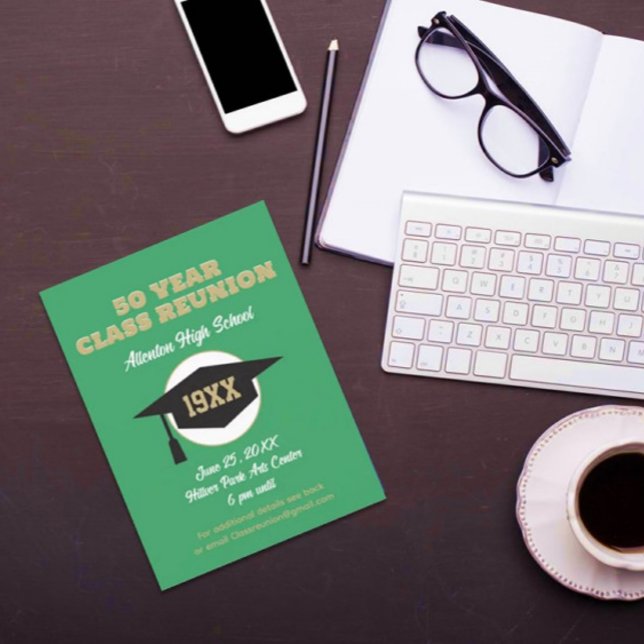 Wiedersehen Einladen! Benutzerdefinierte Klasse Wi Postkarte (Von Creator hochgeladen)