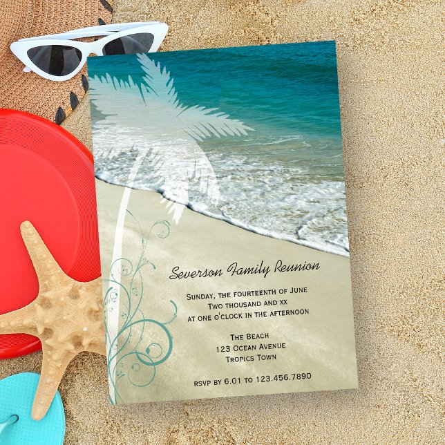 Wiedersehen-Einladung für die Tropical Beach Famil Einladung (Von Creator hochgeladen)
