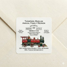 Wiedersehen-Einladung für Red Train Family