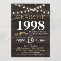 Wiedersehen Einladung - Jedes Jahr!