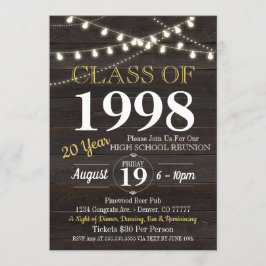 Wiedersehen Einladung - Jedes Jahr!