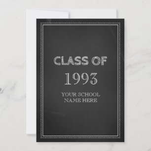 Wiedersehen Einladungs-Chalkboard Einladung