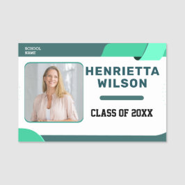 Wiedersehen Foto Name Tags Wiedersehen der Familie Namensschild