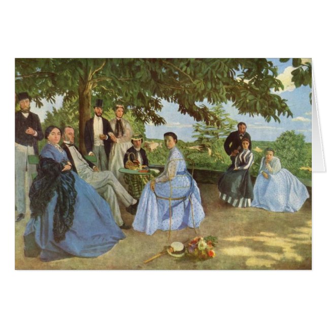 Wiedersehen, Frederick Bazille (Vorderseite (Horizontal))