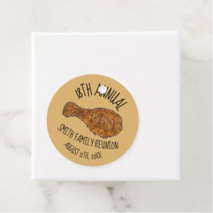 Wiedersehen Fried Chicken Leg Drumstick Picnic Geschenkanhänger