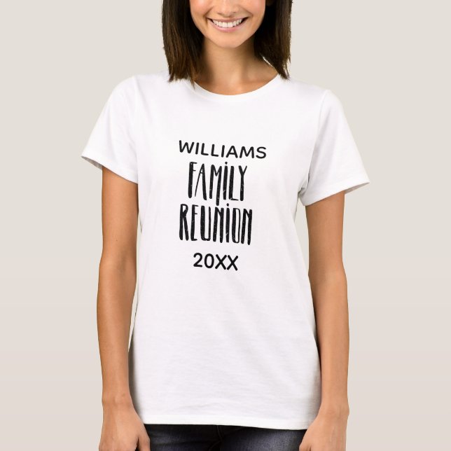 Wiedersehen für Familie T-Shirt (Vorderseite)