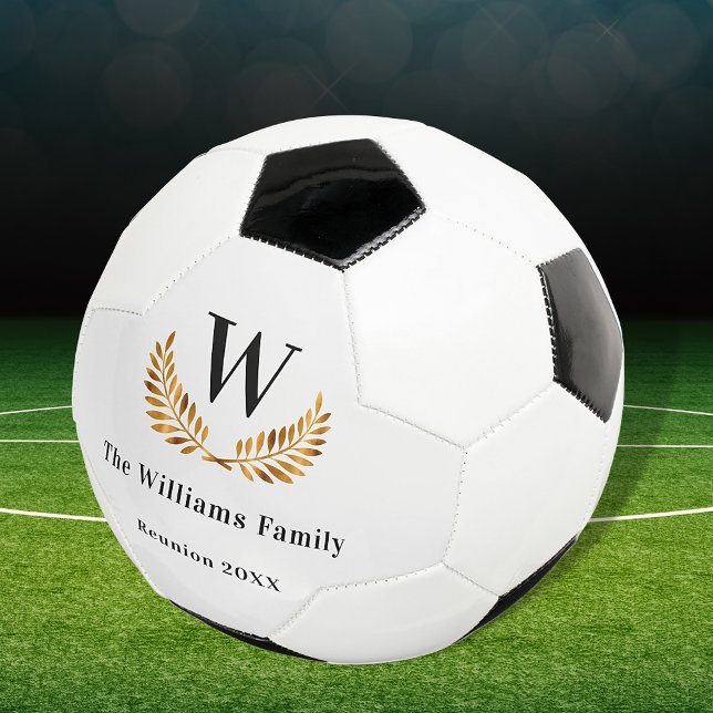 Wiedersehen für kundenspezifische Monogramm-Namen Fußball (Von Creator hochgeladen)
