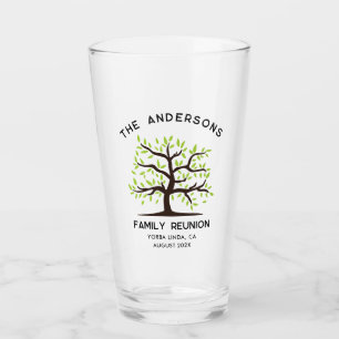 Wiedersehen Genealogische Stammbaum-Party Glas