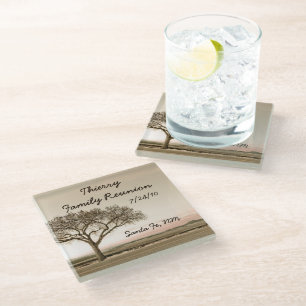 Wiedersehen Glasuntersetzer