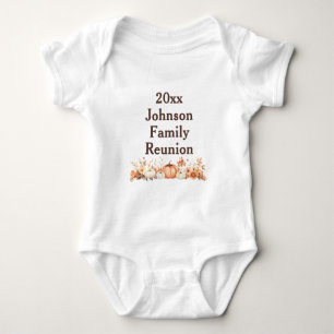 Wiedersehen Herbst Herbst Erntedank Einladung Baby Strampler