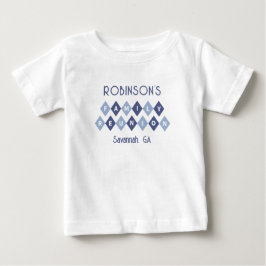 Wiedersehen-Individuelle Name der Familie Datum Or Baby T-shirt