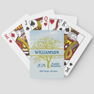 Wiedersehen Keepake Genealogie Spielkarten
