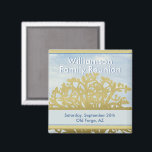 Wiedersehen Keepake Genealogie Tree Magnet<br><div class="desc">Bezaubernder, individueller Stammbaummagnet. Für besondere Wünsche oder Design-Fragen senden Sie uns einfach einen Chat oder eine E-Mail an charmdesignstudio@rcn.com und wir helfen Ihnen gerne weiter.</div>