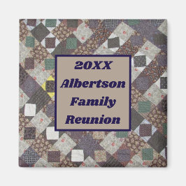 Wiedersehen Keepake Patchwork Quilt-Ansammlung Magnet