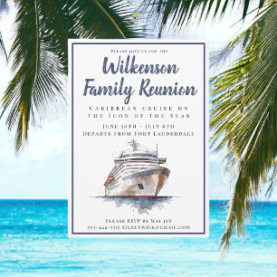 Wiedersehen Kreuzfahrt zur Familie Paradies Einladung