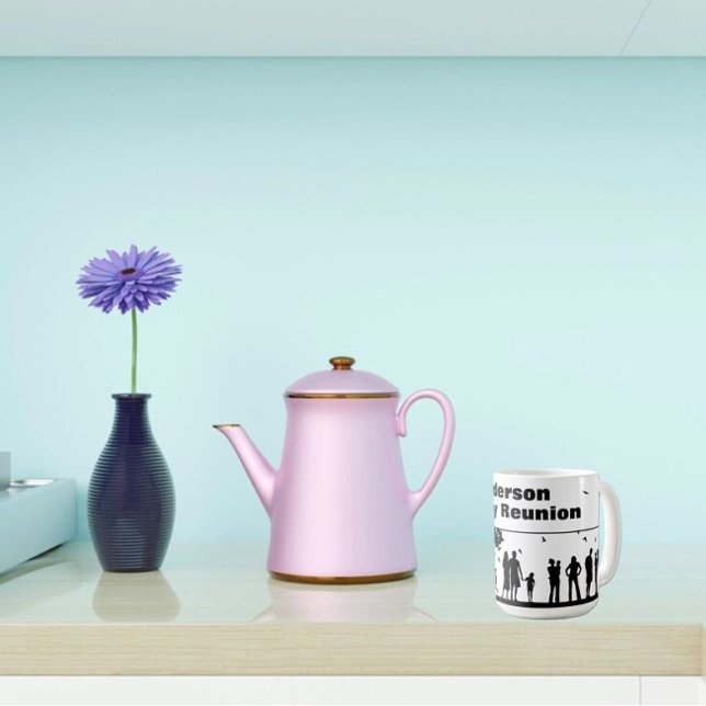 Wiedersehen-Name der Schwarzen Silhouette Kaffeetasse (Von Creator hochgeladen)