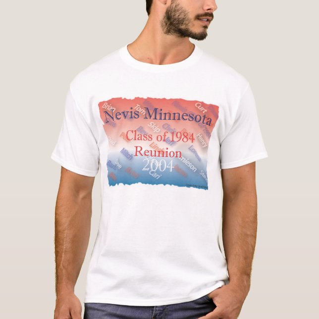 Wiedersehen-Nevis-Klasse von 1984 T-Shirt (Vorderseite)