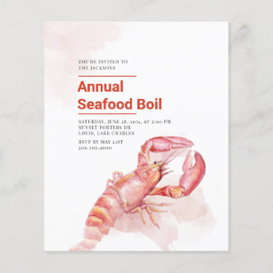 Wiedersehen-Party für die Jährliche Seafood-Boil-F