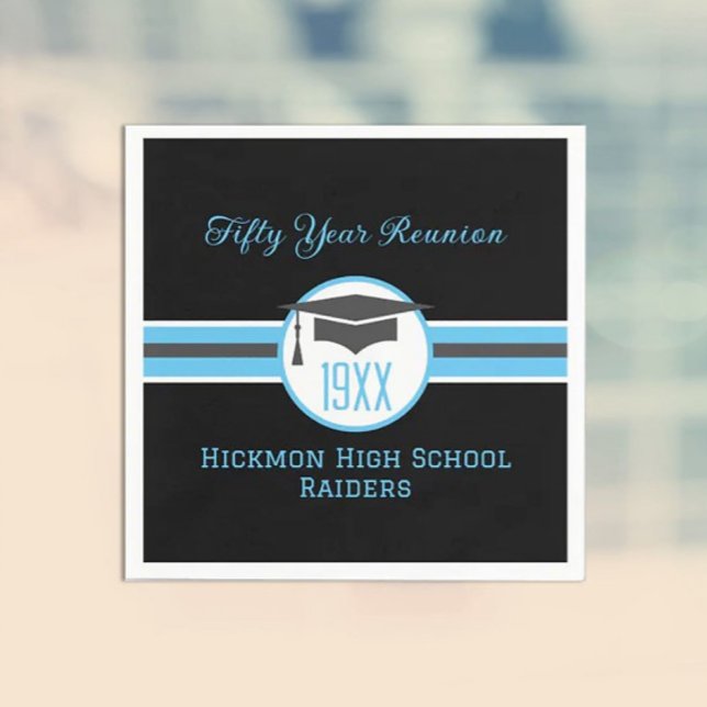 Wiedersehen-Party-Servietten der 50. Klasse Serviette (Von Creator hochgeladen)