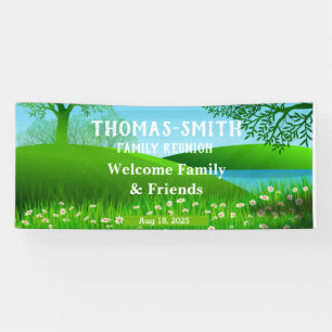 Wiedersehen Pond-Blume-Banner Banner