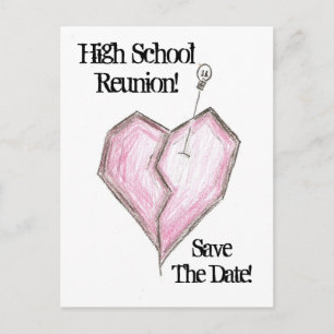 Wiedersehen Postcard Einladungen für High School