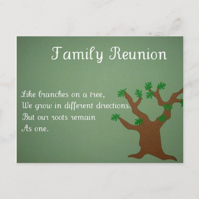 Wiedersehen Postkarte (Vorderseite)