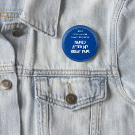 Wiedersehen-Preis für die personalisierte Keepake- Button