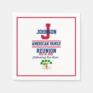 Wiedersehen Red White Blue, Familienname Serviette
