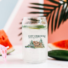 Wiedersehen Road Trip Camp für benutzerdefinierte  Dosenglas