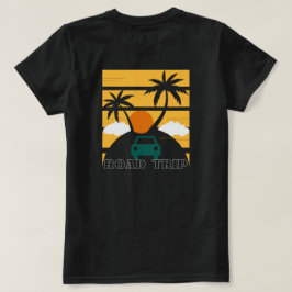 Wiedersehen Road Trip für die Back- und Front-Fami T-Shirt