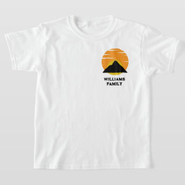 Wiedersehen Road Trip für die Back- und Front-Fami T-Shirt
