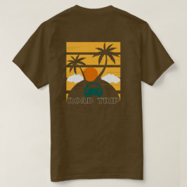 Wiedersehen Road Trip für die Back- und Front-Fami T-Shirt
