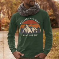 Wiedersehen Road Trip Sunset Custom Long Sleeve