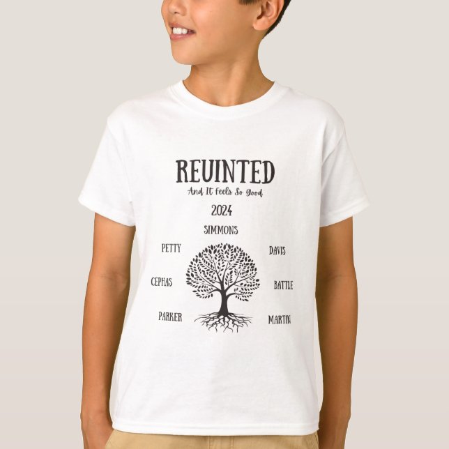 Wiedersehen-Shirts für Kinder T-Shirt (Vorderseite)