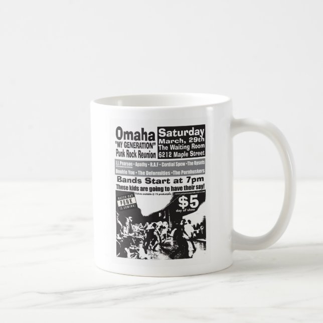 "WIEDERSEHEN-SHOW-" FLIEGER AUF EINER TASSE! KAFFEETASSE (Rechts)