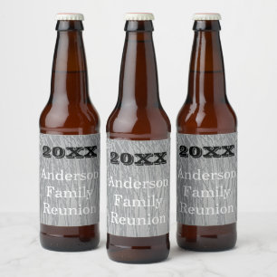 Wiedersehen Silver Strip Jährliches Grossereignis Bierflaschenetikett