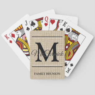 Wiedersehen-Spielkarten der Familie Spielkarten