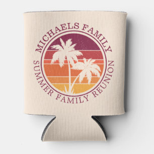 Wiedersehen Summer Sunset Beach Palm Tree Dosenkühler