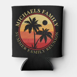 Wiedersehen Summer Sunset Beach Palm Tree Dosenkühler