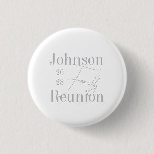 Wiedersehen Typografie der Familie Minimaler graue Button